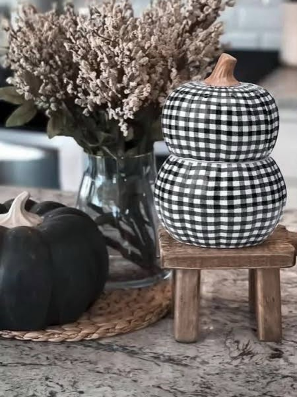 NIB Gingham Gourd Scentsy Warmer